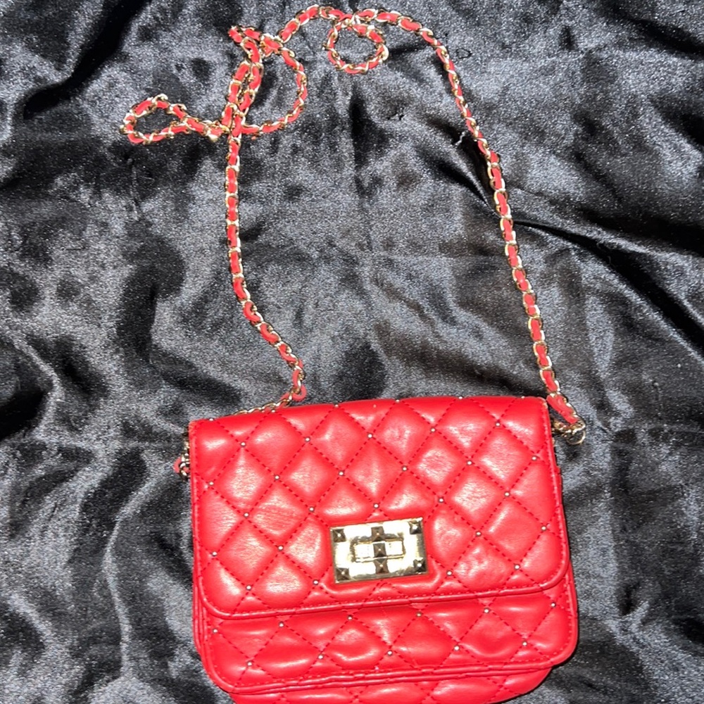 Small red Dream Control purse